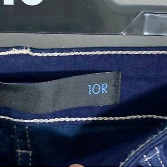 NEXT COUTURE COLLECTION Navy Women's Flare Leg Jeans Size 10 - Picture 4 of 11